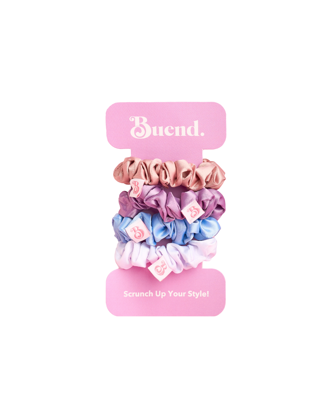 Mini scrunchies set of 4