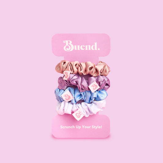 Mini scrunchies set of 4