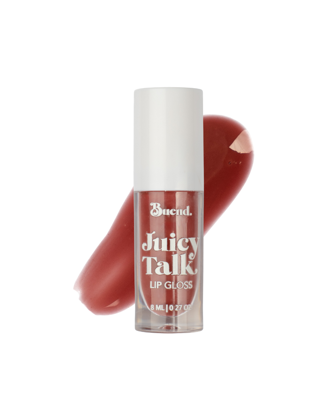 Nude pink lip gloss