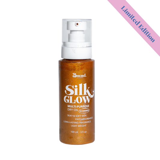 Silky glow shimmer dry oil
