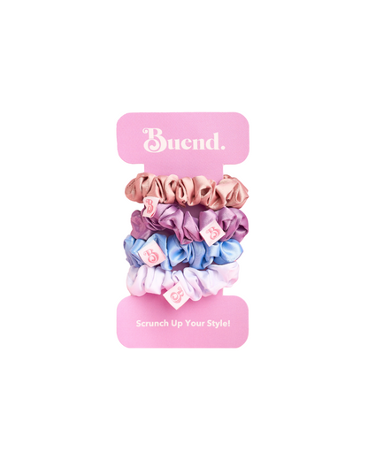 Mini scrunchies set of 4