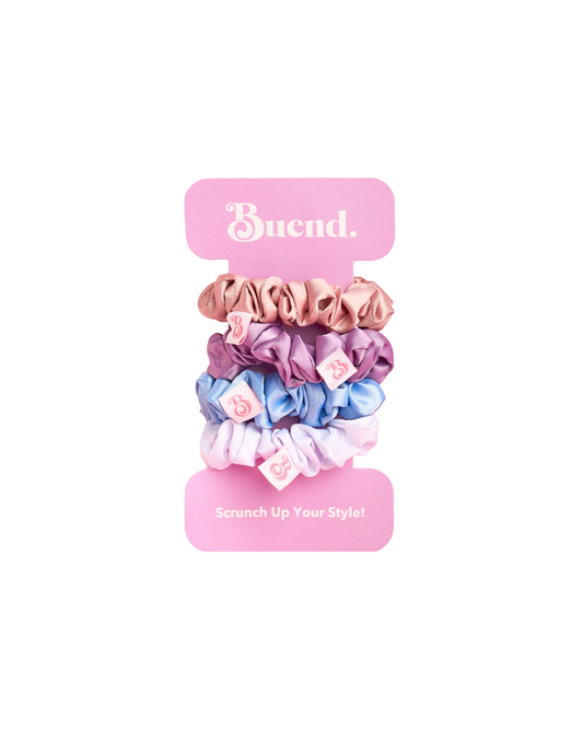 Mini scrunchies set of 4